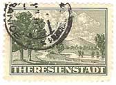 Paketzulassungsmarke Theresienstadt